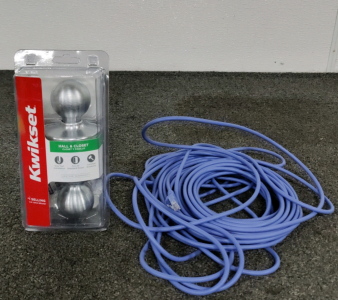 Doornob & Ethernet Cable