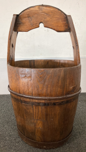 Handmade Wooden Milk Bucket