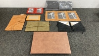 Suede Photo Frames and Photo Album