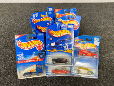 Assorted Hotwheels Still in Packages