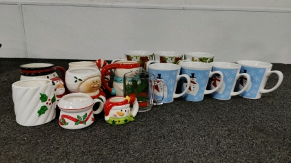 (15) Christmas Mug Assortment