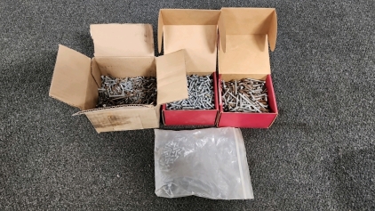 3 Box Of Assorted Screws