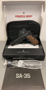 Springfield SA-35 9mm Pistol -New— HP13262