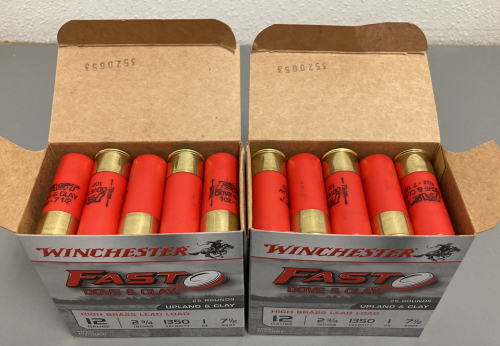 (50) Rounds Winchester 12 Ga Ammo