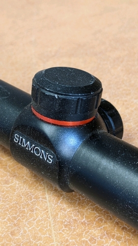 Simmons 3-9x32 Rifle Scope w/Caps