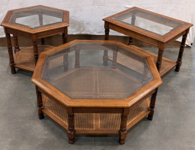 Glass Top Table Set