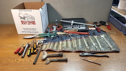 Box of Assorted Hand Tools