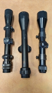 (3) Rifle Scopes