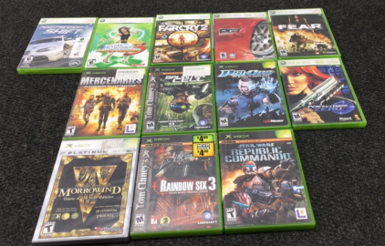 Xbox and Xbox360 games