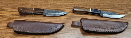 Pair of Knives and Sheaths