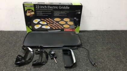 Electric griddle