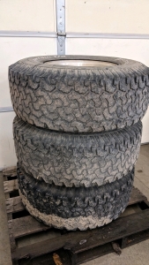 (3) All Terrain Tires