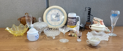 Assorted Home Decor and Dishware