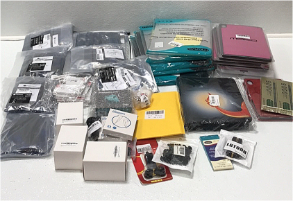 Various Laptop,Headphone and Tablet Cases, Headphones, Computer Building Supplies and Office Supplies