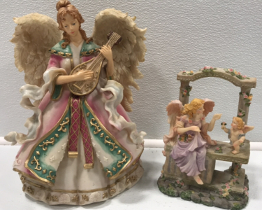 (2) Angel Decor