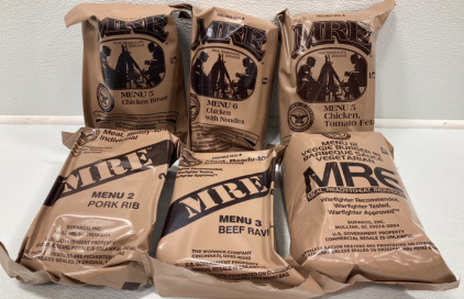 (6) Sealed MREs