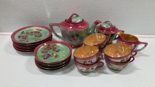 12pc Japanese Tea Set