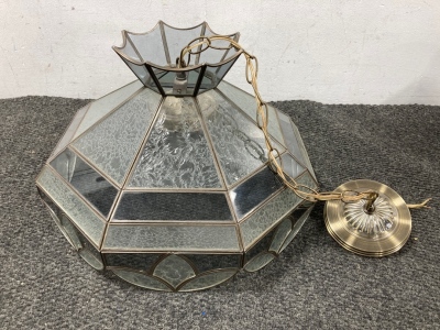 Hanging Glass Ceiling Lamp