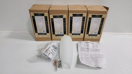 (4) Brand New Langham Single Wall Lights