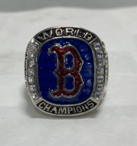 2018 MLB Boston Red Sox World Champions Ring Named To Steve Pearce