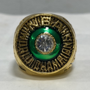 1981 NBA Boston Celtics World Champions Ring Named For Larry Bird
