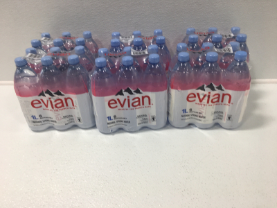 (6) Cases of Evian Water