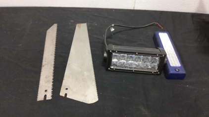 Sawblades and Flashlights