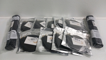 (9) Eathernet Cables (2) Mouse Pads