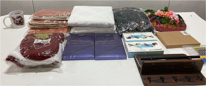 (2) Eyelashes Kit-(2) Bobovr Retrofit kit-Shelve-White Sheets and more