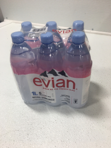 (5) Cases of Evian Water