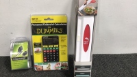 *New* Financial Calculator For Dummies, Auto Wire Converter and Plastic Wrap Holder.