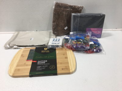 Duvet Cover, Backpack, Placemats, Cutting Board, Gummy Melatonin,12 Port Wall Plate
