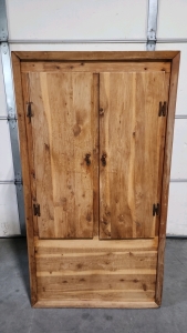 Wood Wardrobe