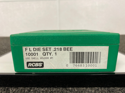 RCBS Reloading Die Set .218 BEE