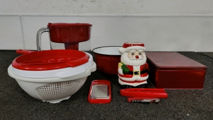 Red & White Kitchen Supplies