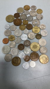 (44) Various Coins From Countries All Over The World