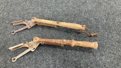(2) Vintage Skeet Throwers
