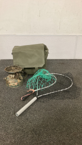 Coleman Gas Burner, Waterproof Bag And Nets