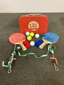 Vintage Table Tennis Set