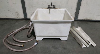 Industrial Sink w/ Accessories