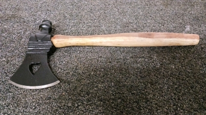 Carbon Steel French Trader's Tomahawk Pipe