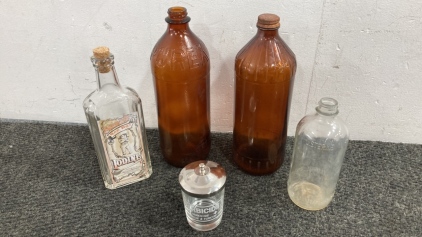Vintage Glass Bottles