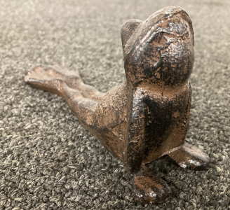 Cast Iron Frog Doorstop