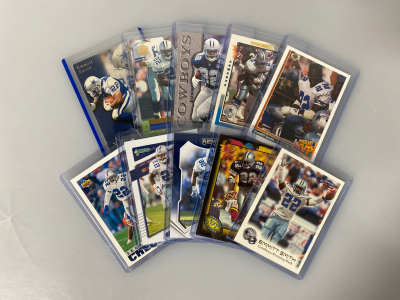 LAssorted Emmitt Smith Collector Sports Cards