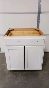 White Cabinet Takeout