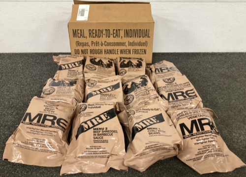 Case Of MRE’s (12) Count