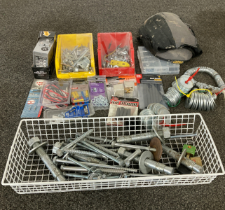 Assortment Of Nuts/Bolts And More