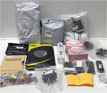(2) Spa Bathtub Pillow (2) Scented Candles (2) Knee Braces (3) Dryer Cleaning Brushes (1) 2-pcs Rope Thruster (1) Tempered Glass Screen (1) Sports Jacket and More SP2