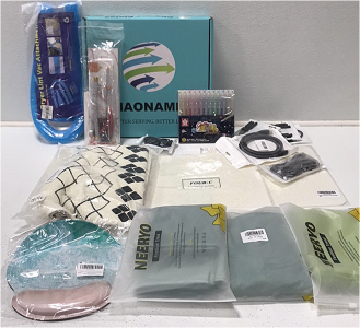 (1) Charging Plates (1) Bed Runner (3) Throw Pillow Covers (2) Stencil Kits (1) HDMI Cord (1) Dryer Vacuum Attachment and More SP2