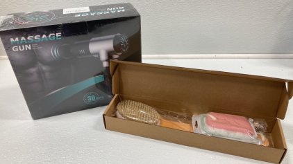 Massage Gun, Body Scrub Brush SP5